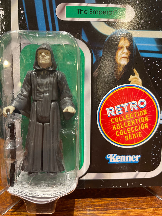 Kenner Star Wars Retro Collection Emperor Palpatine action figure
