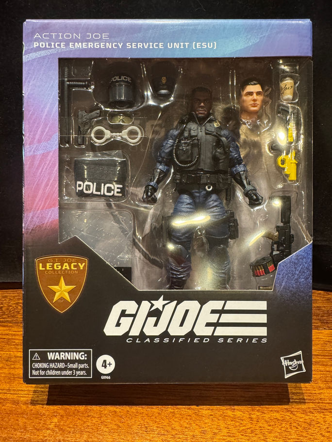 GI JOE Classified Series POLICE EMERGENCY SERVICE UNIT (ESU) Legacy 6" Figure