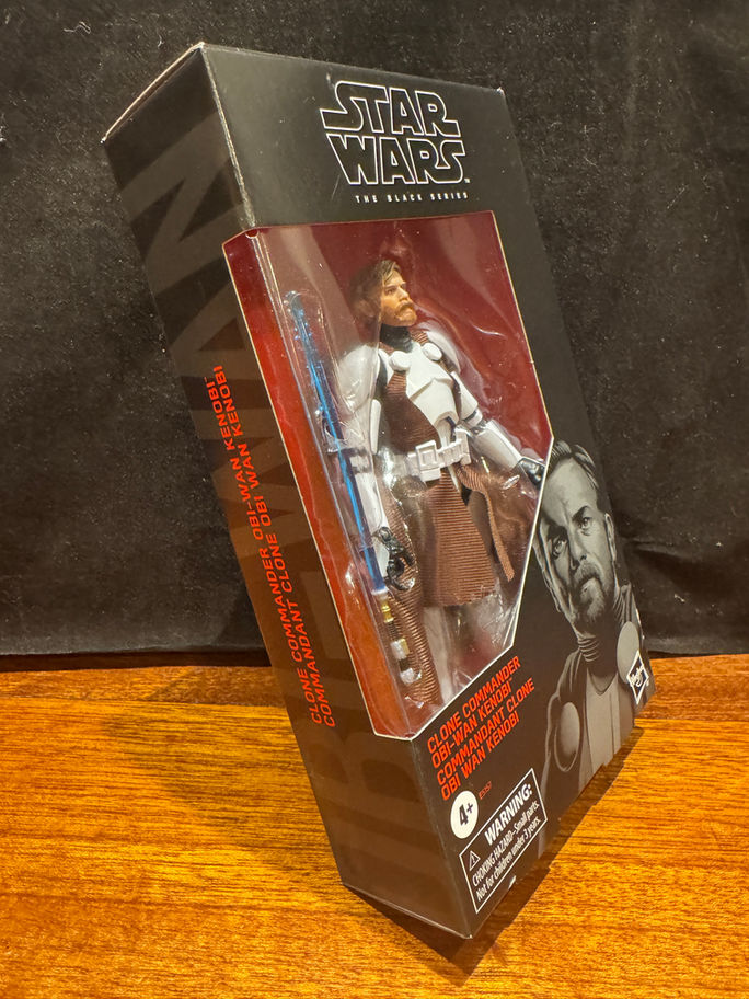 STAR WARS Black Series CLONE COMMANDER OBI-WAN KENOBI 6" Action Figure
