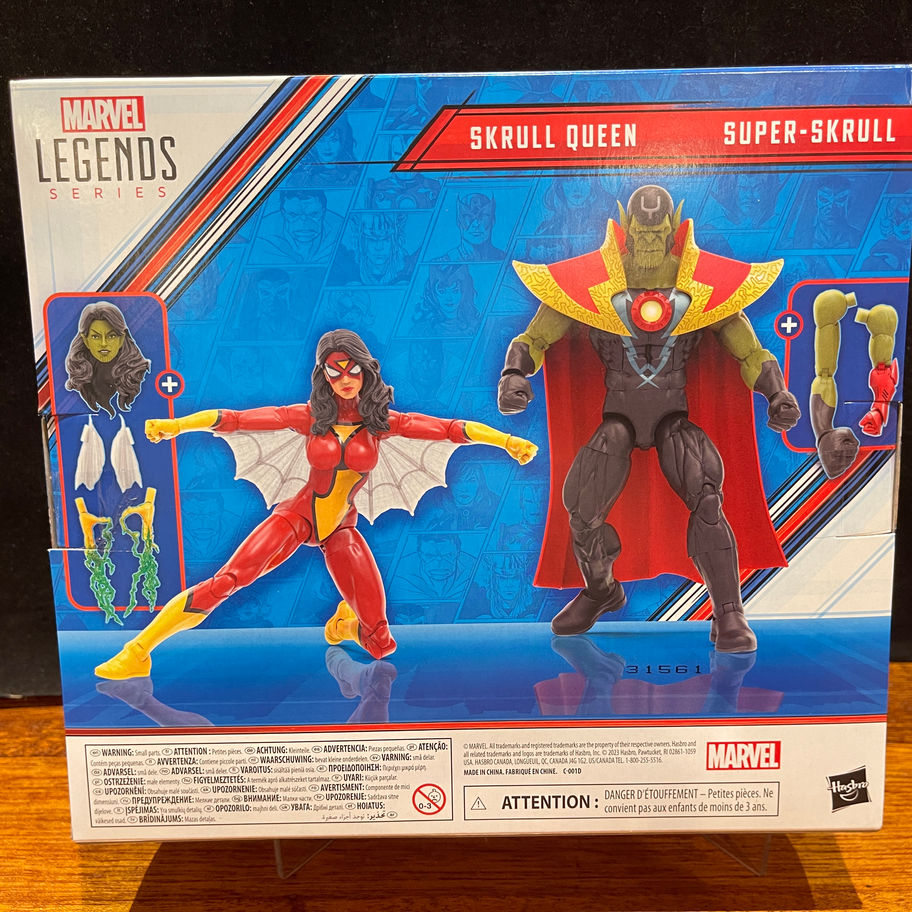 Marvel Legends SKRULL QUEEN & SUPER SKRULL