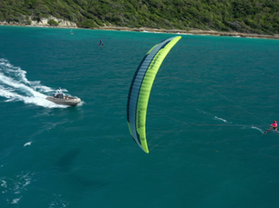 Les entrainements kitesurf en Guadeloupe vu d'un drone !