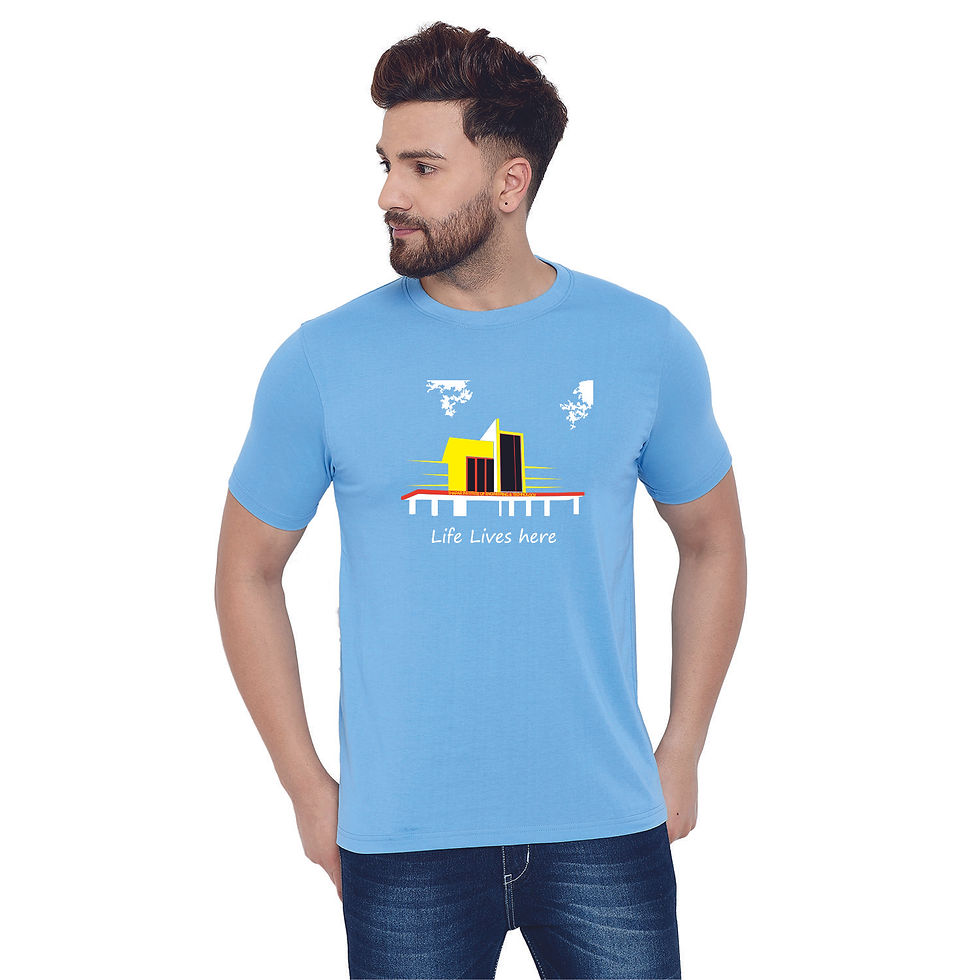 Thumbnail: Thapar Life Lives Here Roundneck Tee