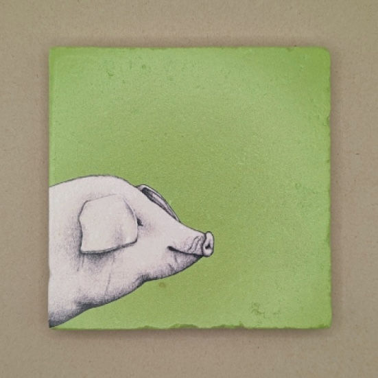 Miniaturbild: Untersetzer aus Natursteinfliesen