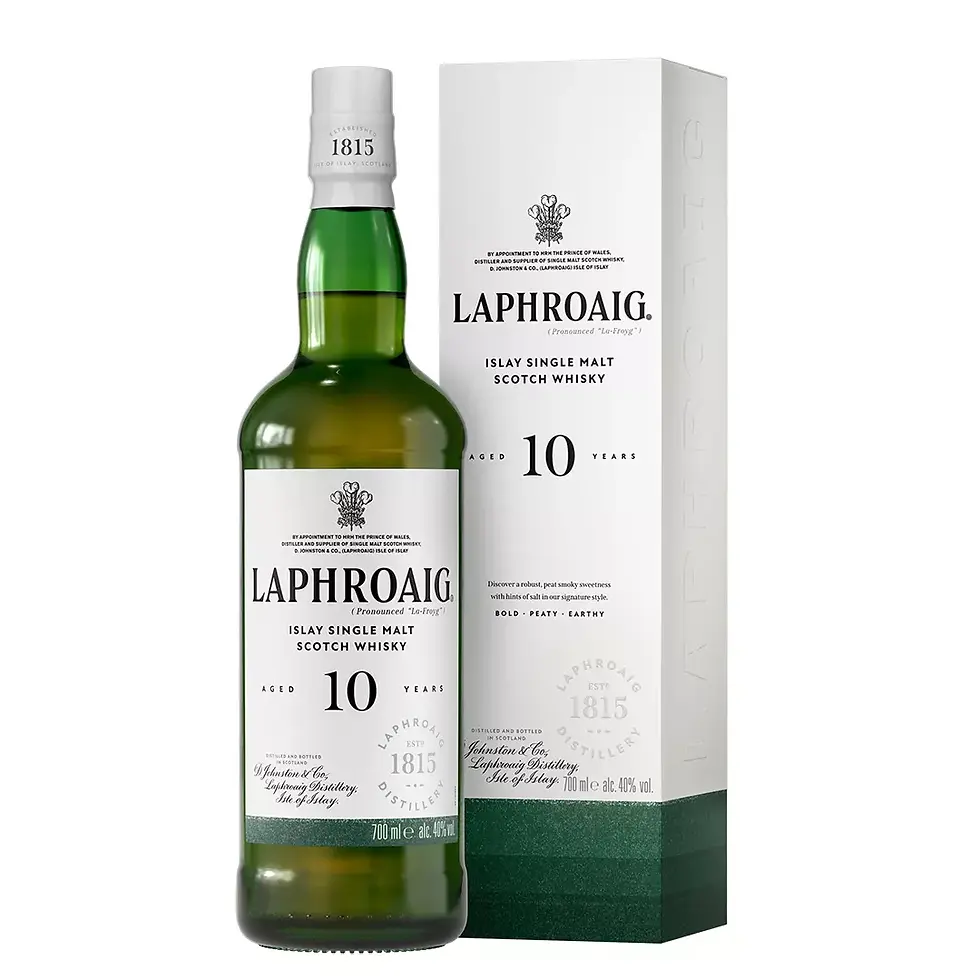 Laphroaig 10 Years Old Single Malt Scotch Whisky