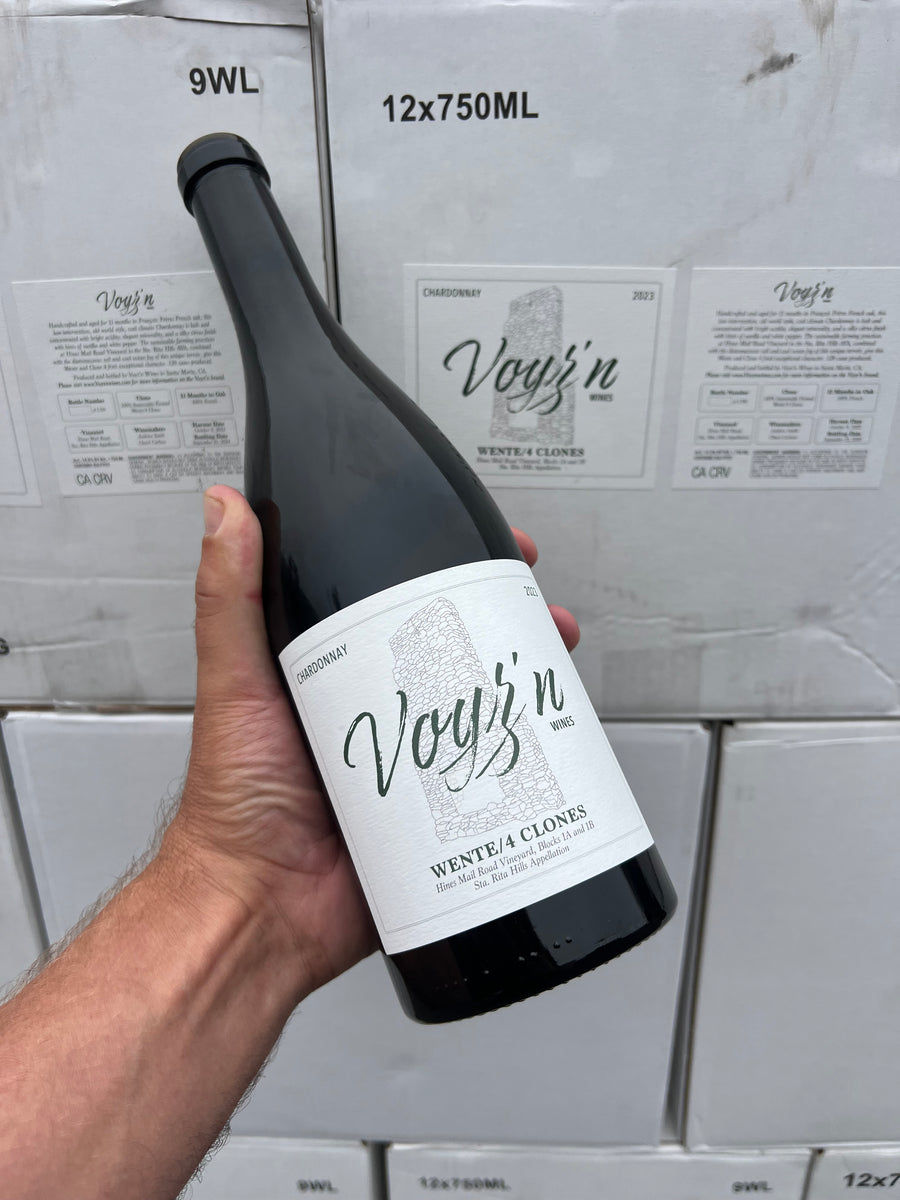 2023 Voyz’n Wines Chardonnay Wente/4 Clones Sta. Rita Hills