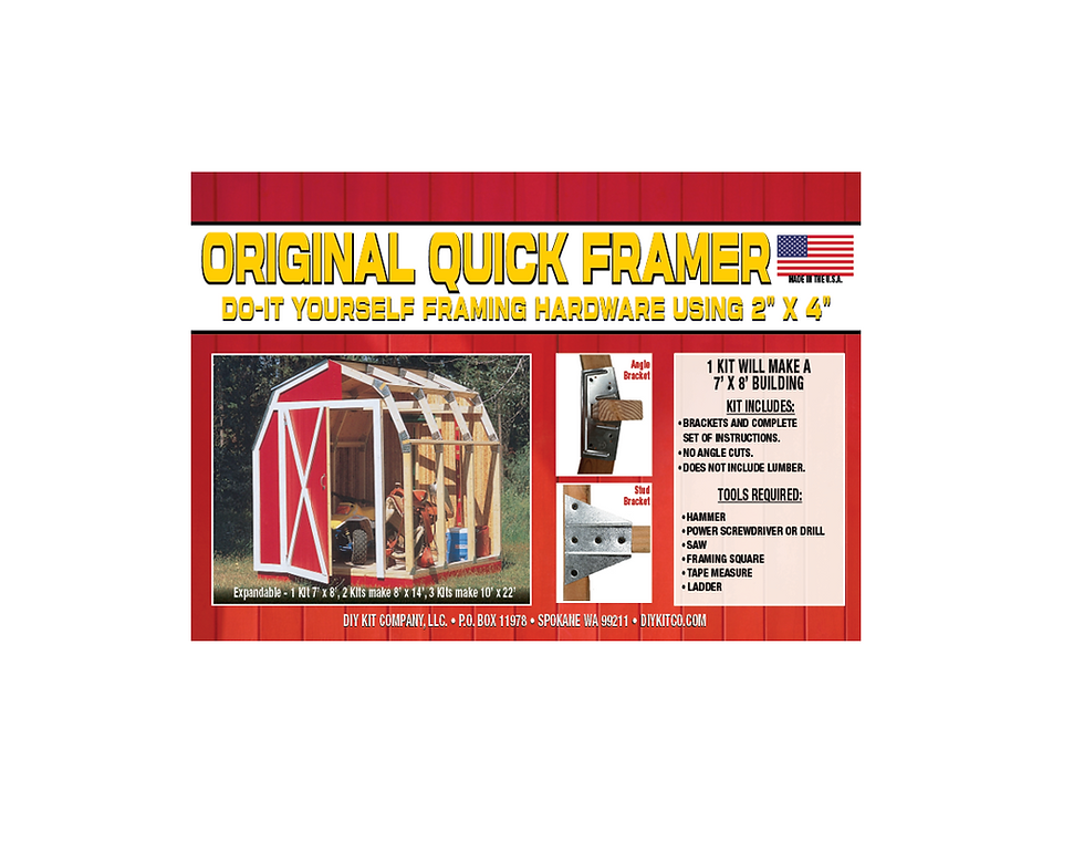 The Original Quick Frame Shed Kit