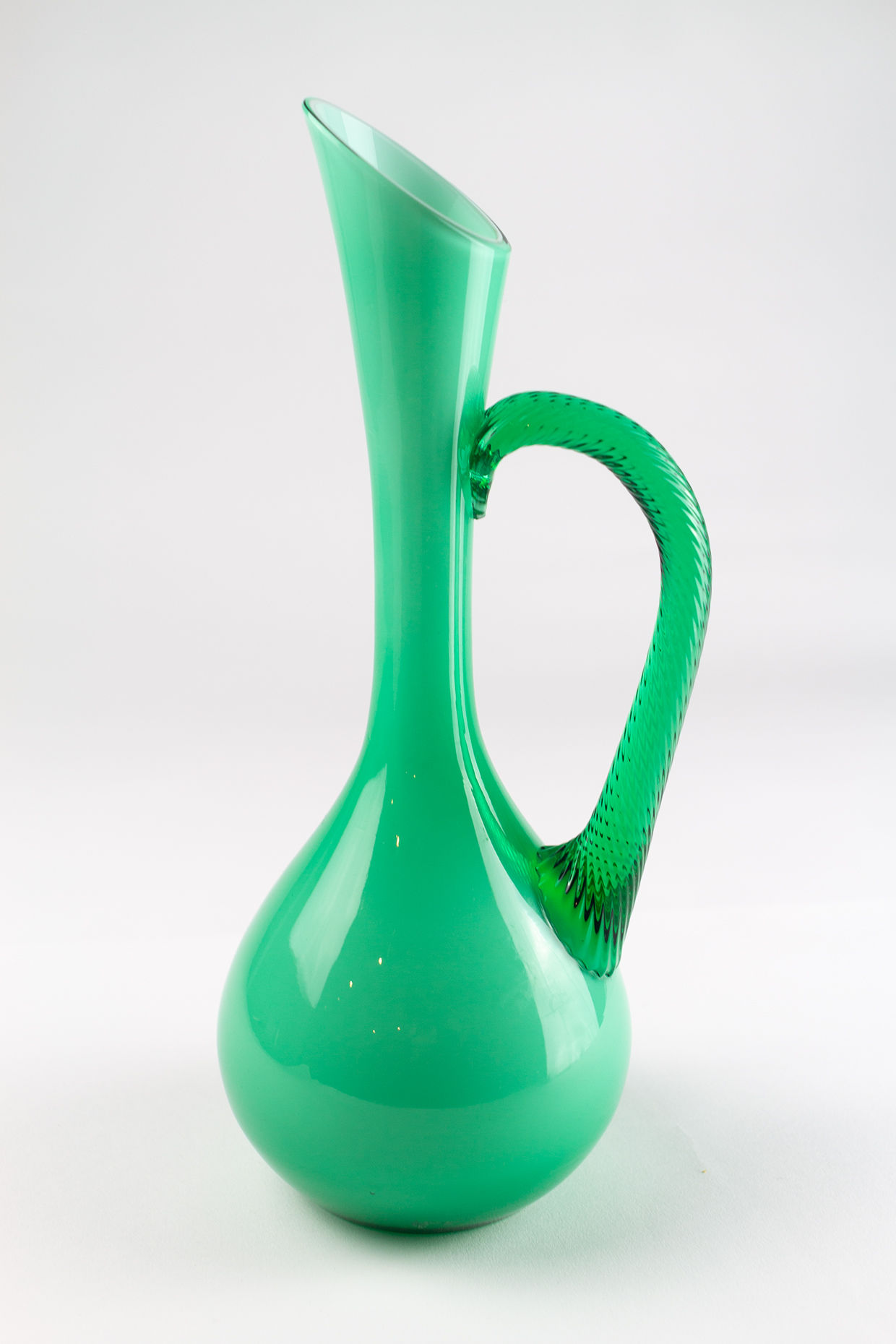 Green Decanter Vase