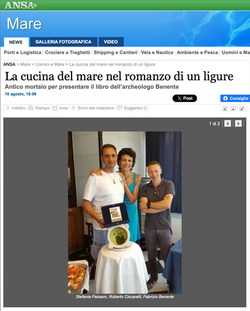 La cucina del mare nel romanzo di un ligure