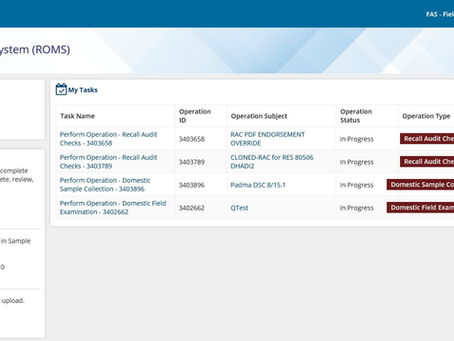 FDA ROMS Application