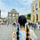 Thumbnail: 風景 飄帶長絲巾 Landscape Painting Satin Scarf