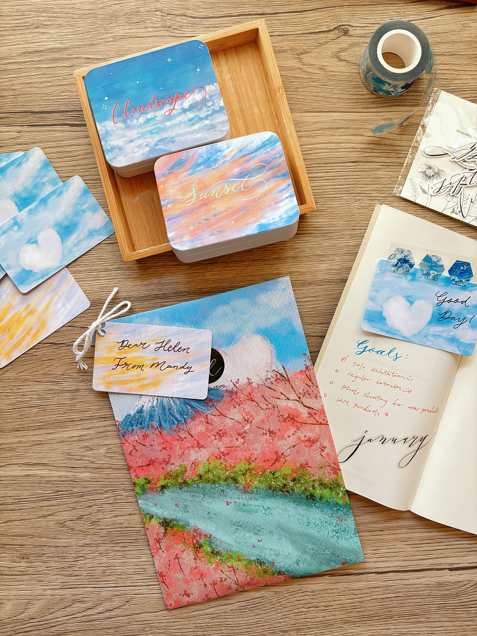 Thumbnail: 夕照系列 心意咭禮盒 Sunset Card Set