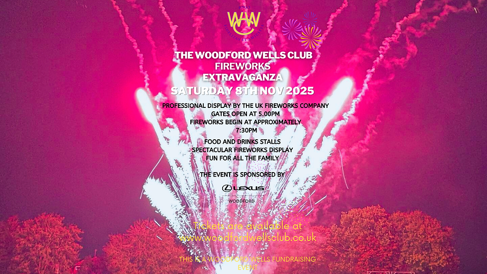 The Woodford Wells Club Fireworks Display 2025
