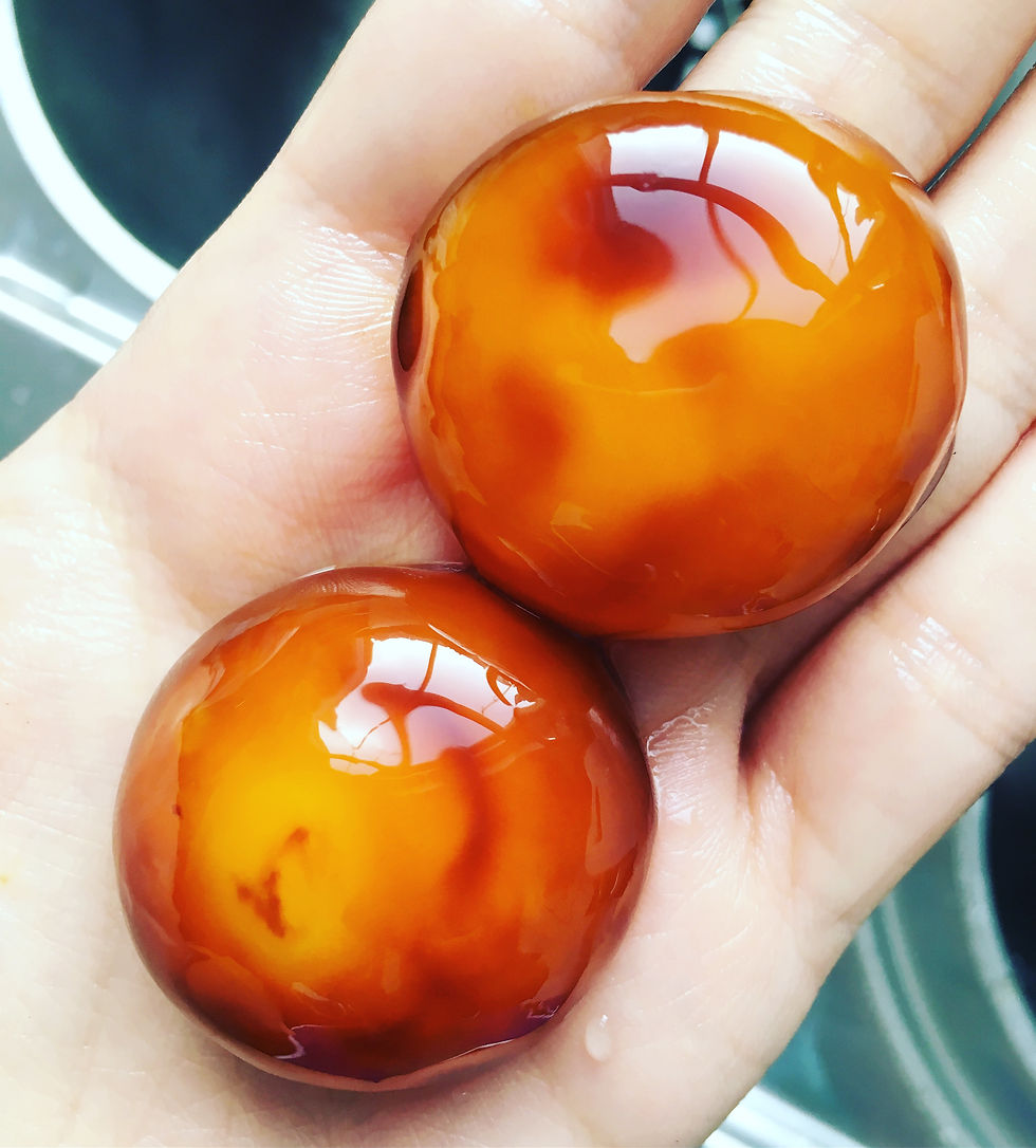 Tamari Cured Egg Yolk