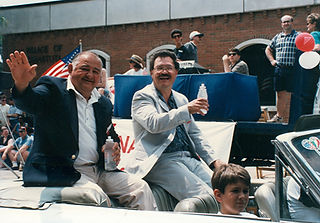 Canastota welterweights DiVeronica and Billy Backus enjoying one of the many Parade of Champions during the annual HOF Weekend
