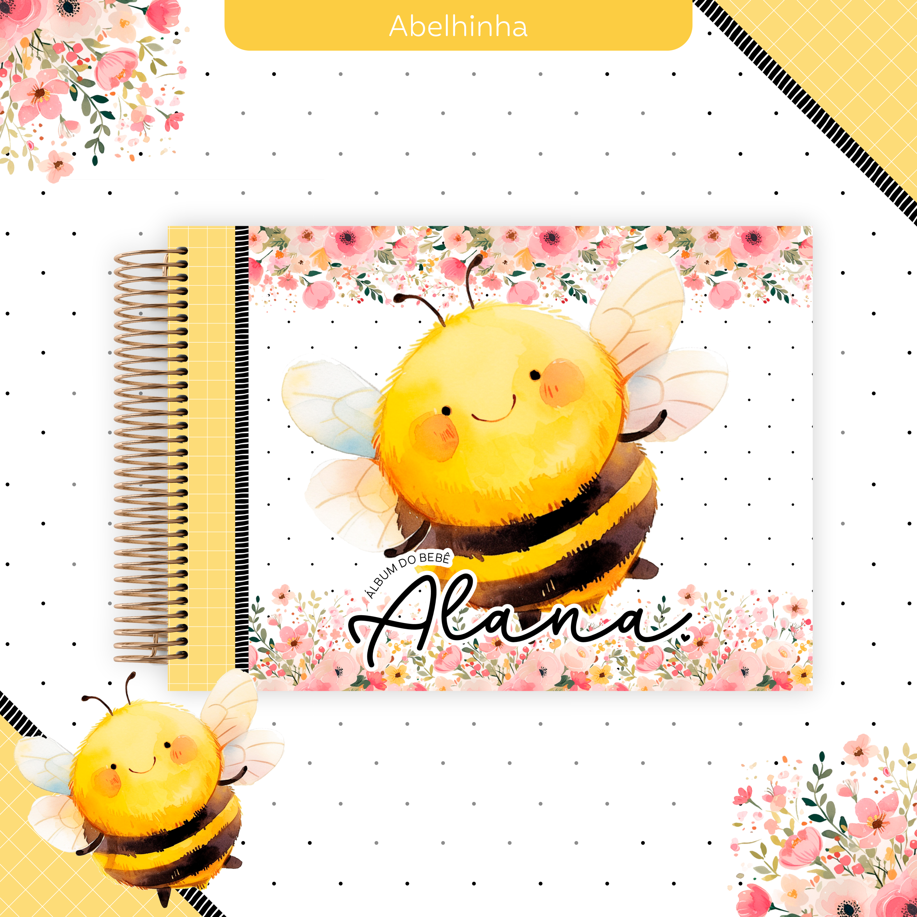 Livro do Bebê - Abelhinha