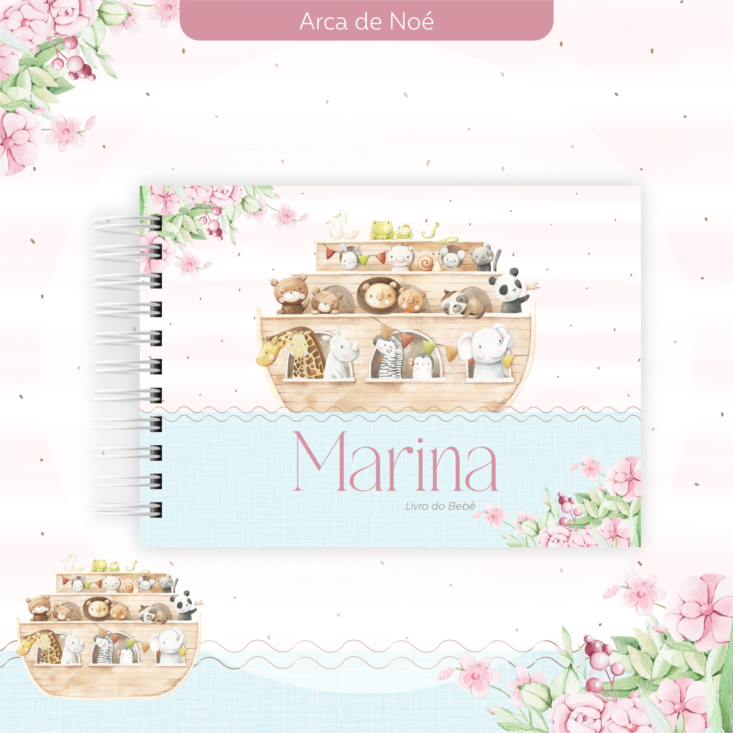 Livro do Bebê - Arca de Noé