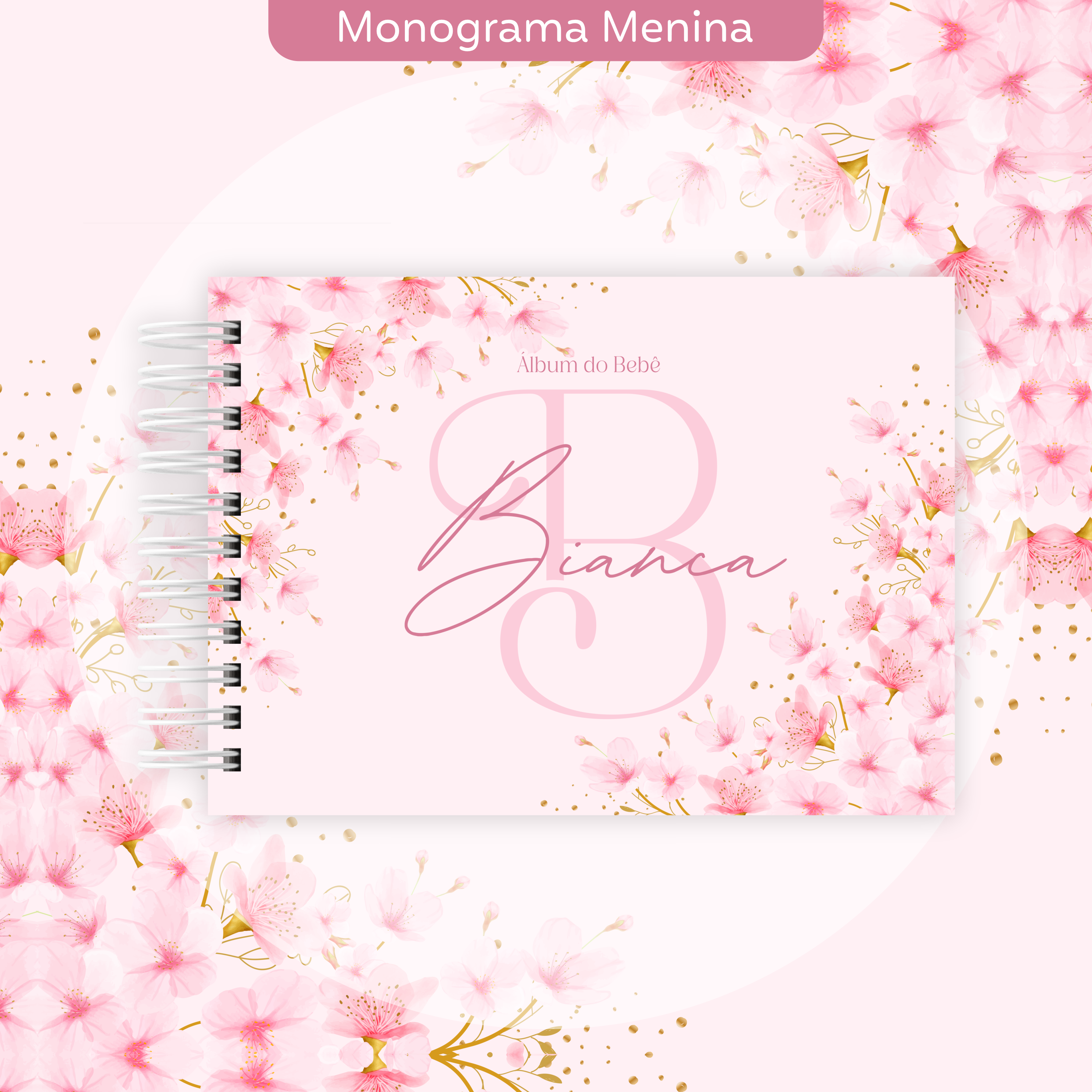 Livro do Bebê - Monograma