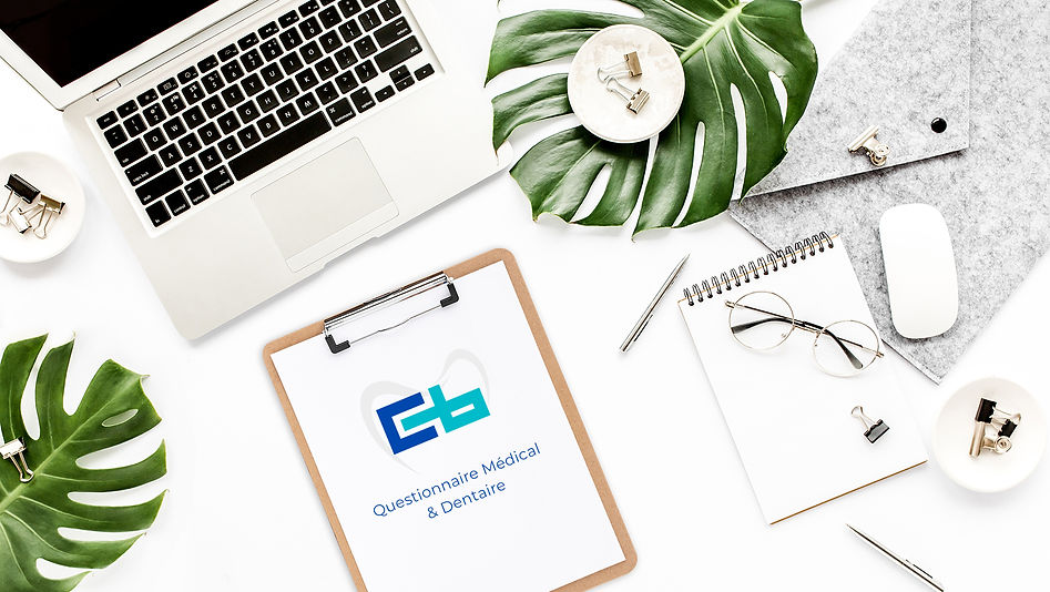 Questionnaire médicale et dentaire Docteur Benjamin camilleri Chirurgien dentiste à Toulou