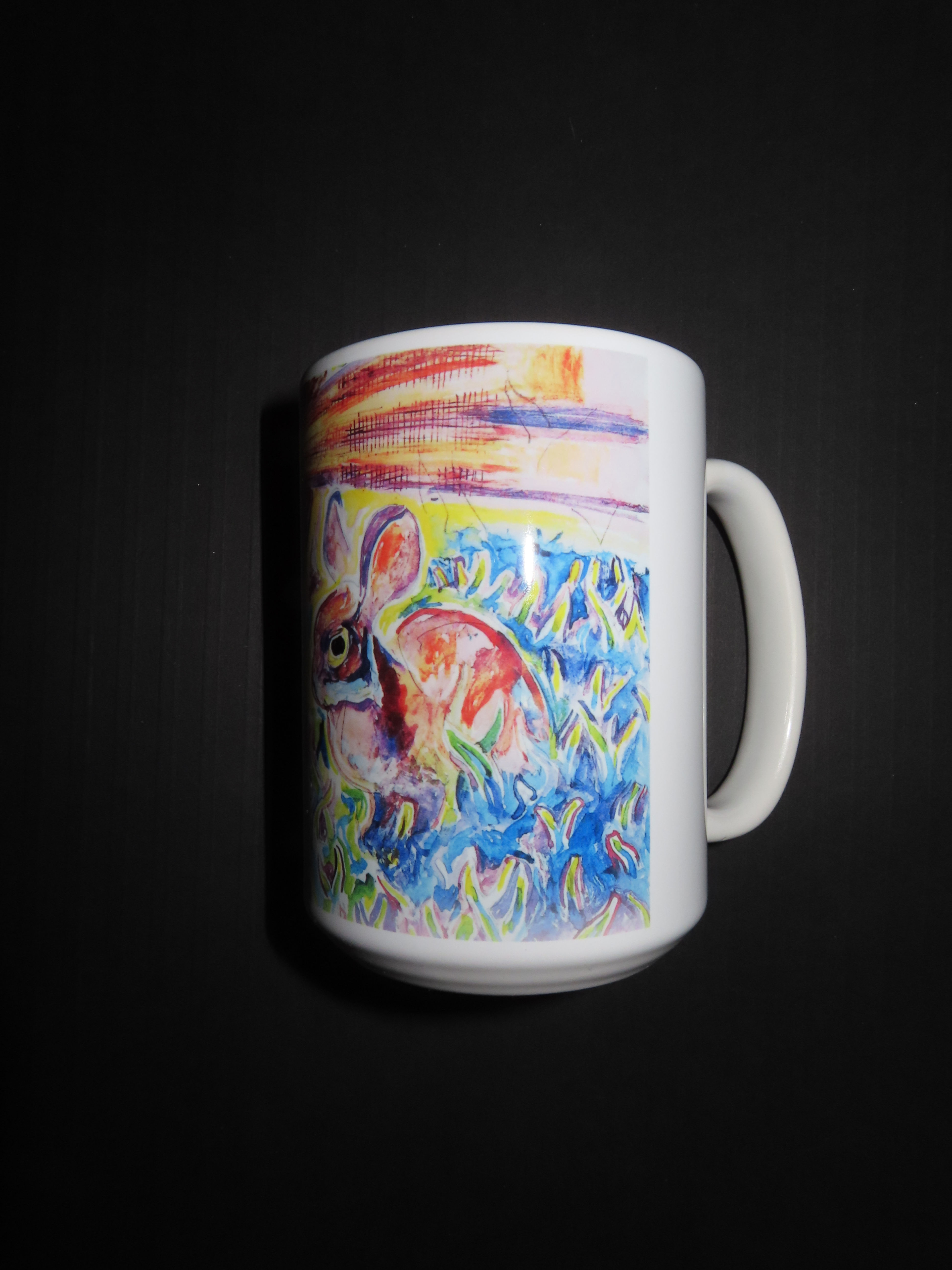 Rabbit WC Coffee Mug