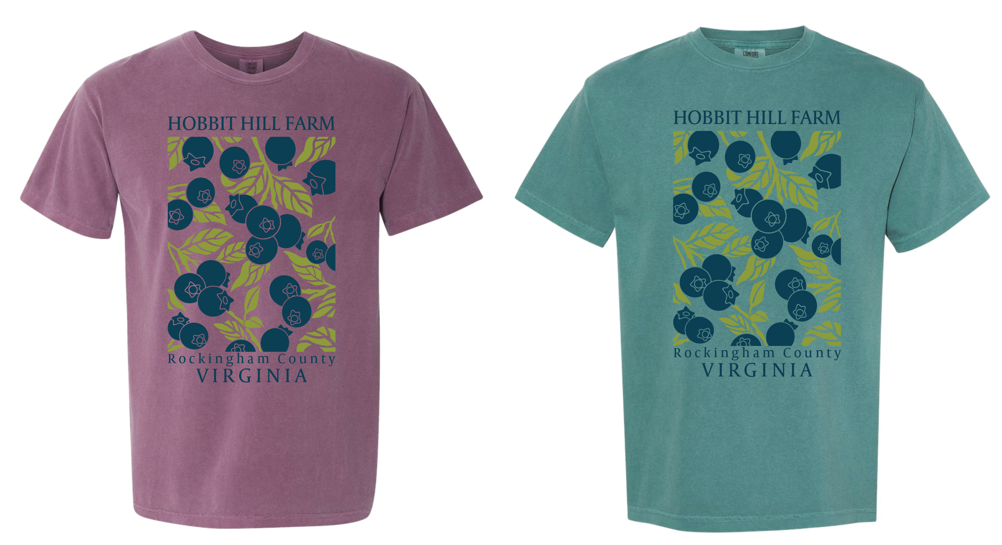 Adult Tee - BerryBurst    Color: Berry or Emerald 