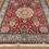Thumbnail: 8X10 Pakistan Tabril Red/Blue Area Rug-GL1653
