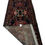 Thumbnail: 3.5'X9' Persian Handmade Red And Black  Runner Rug-GL881