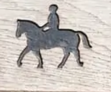 person riding a horse