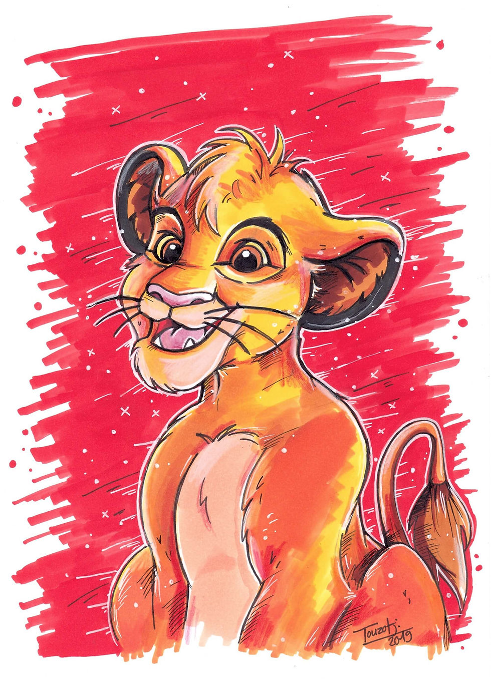 ©Touzot Justine 2019 - Simba - Le Roi Lion
