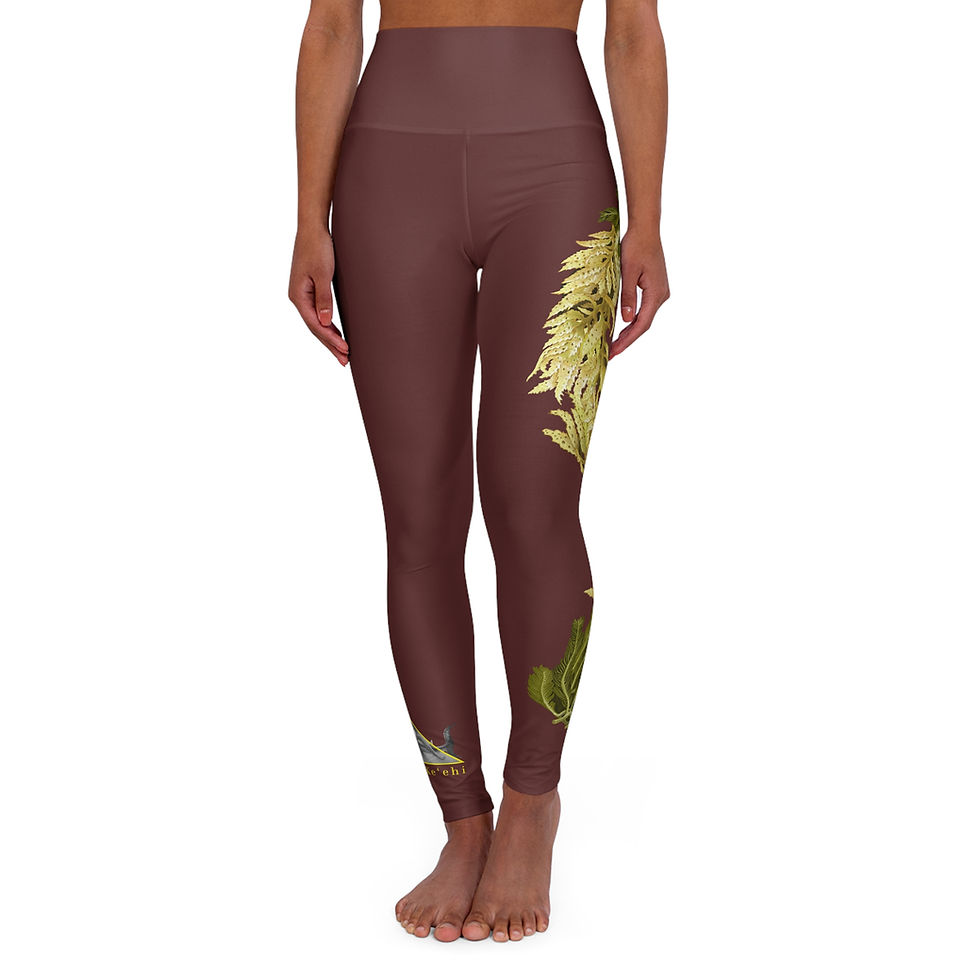 Thumbnail: Limu Kala/Hulu Manu Paddling/Surfing  Leggings 
