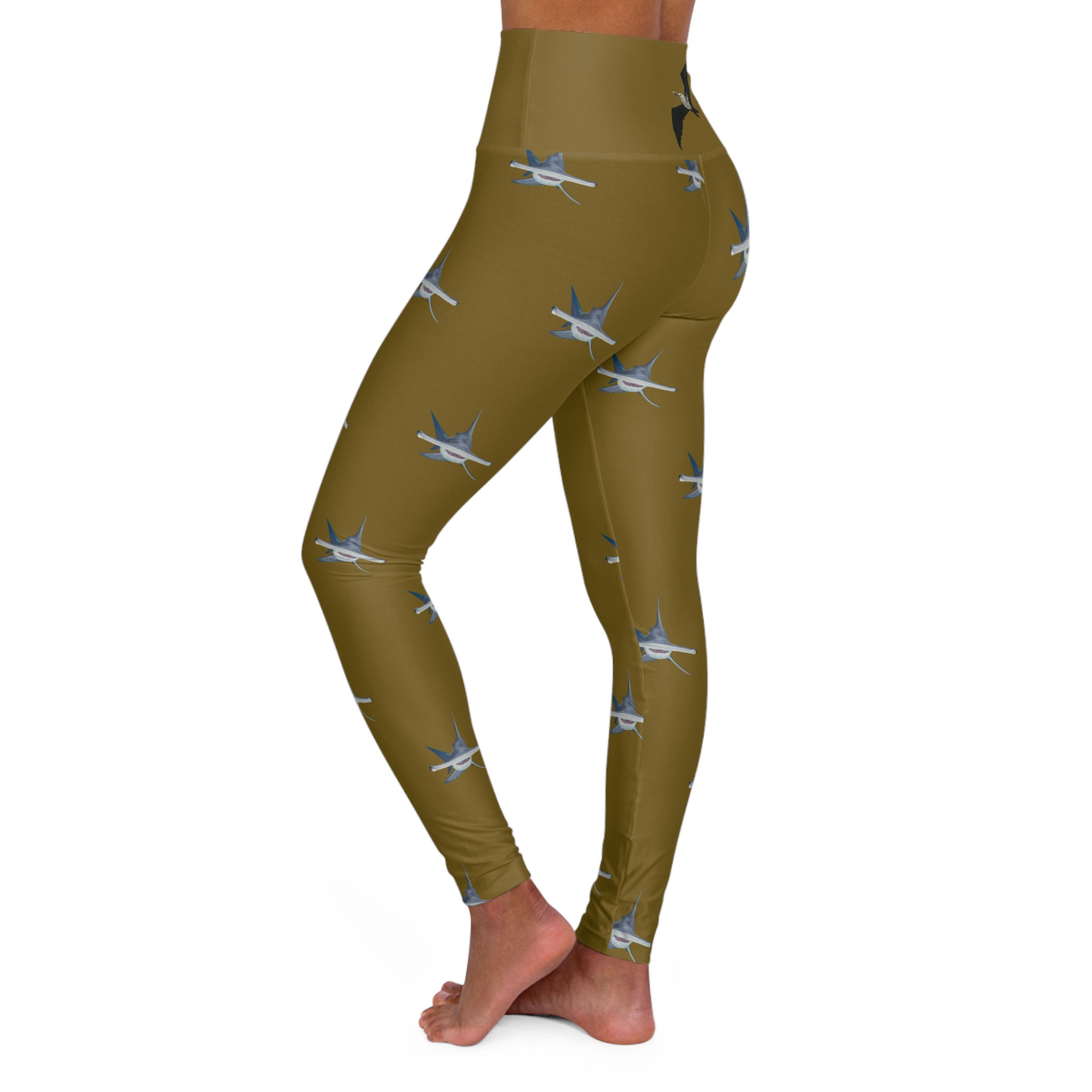Hammerhead Shark Paddling/yoga  Leggings 