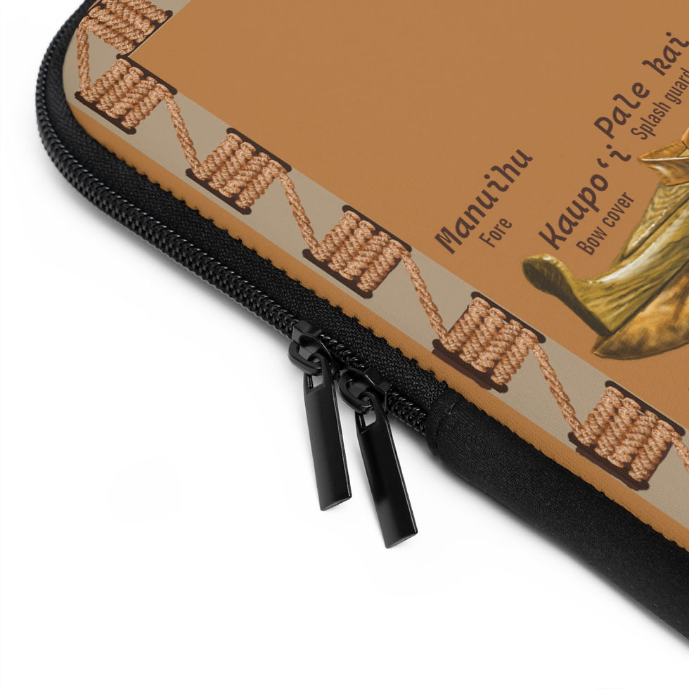 Thumbnail:  Inoa Waʻa  Laptop Sleeve