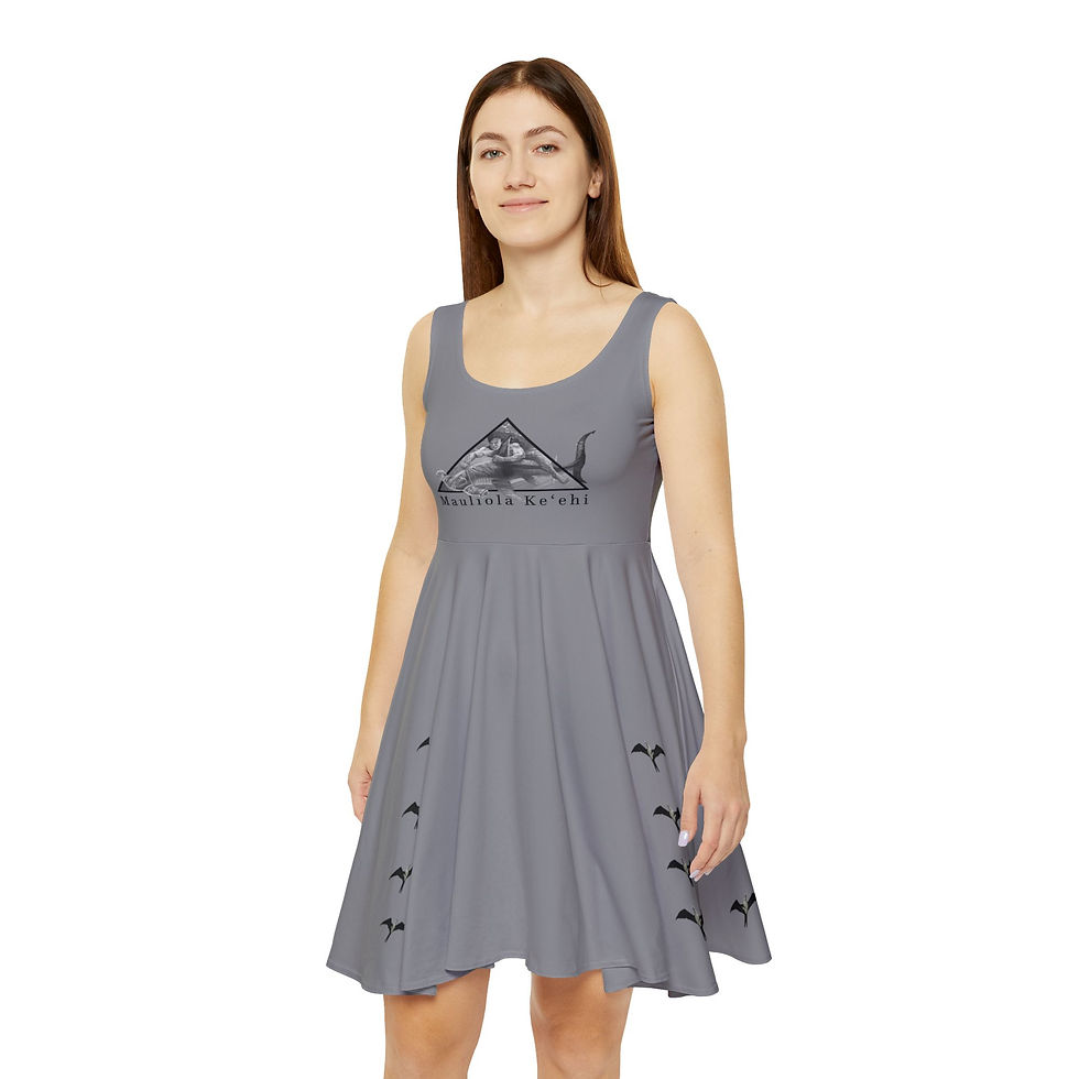 Wahine Shark Rider/'Iwa Sun Dress