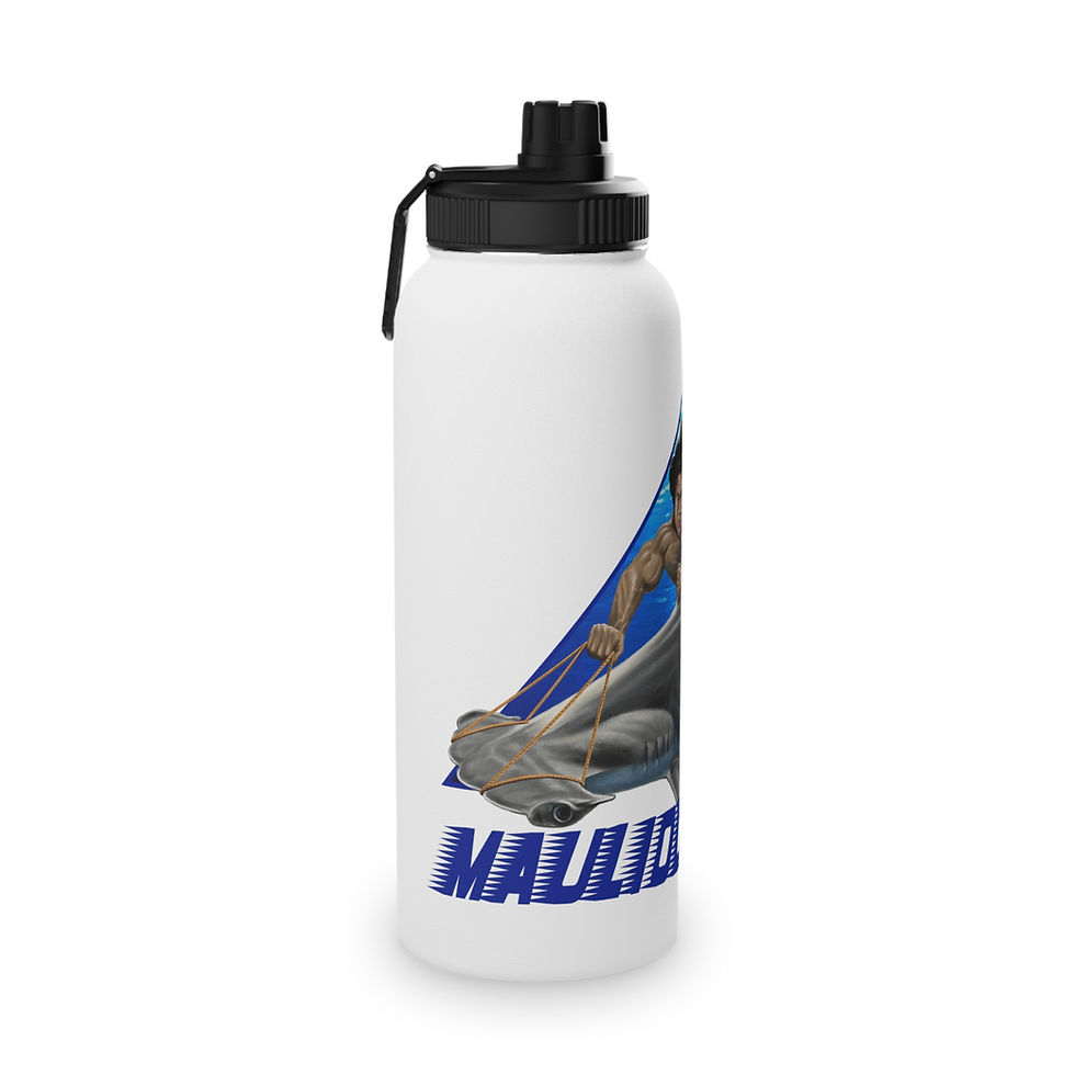 Thumbnail: Stainless Steel Water Bottle, Sports Lid