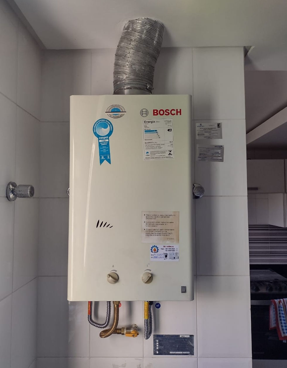 Assistência Técnica de Aquecedor a Gás Bosch na Barra da Tijuca
