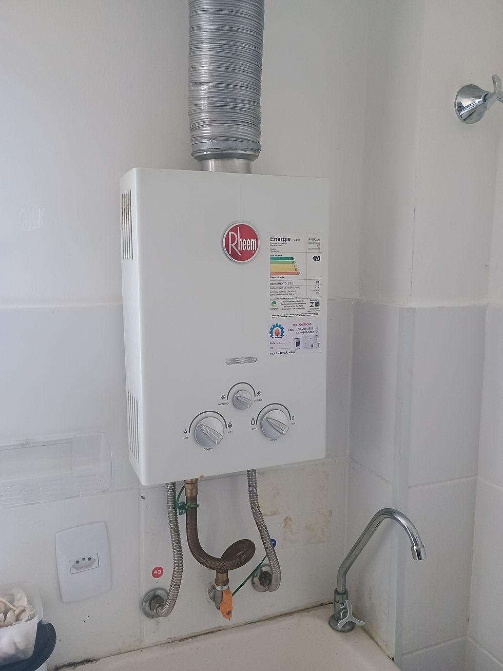 Aquecedor Rheem Campo Grande - Assistência Técnica em Condomínios - Atendimento Rápido no Mesmo dia (agendando antes de 12h)