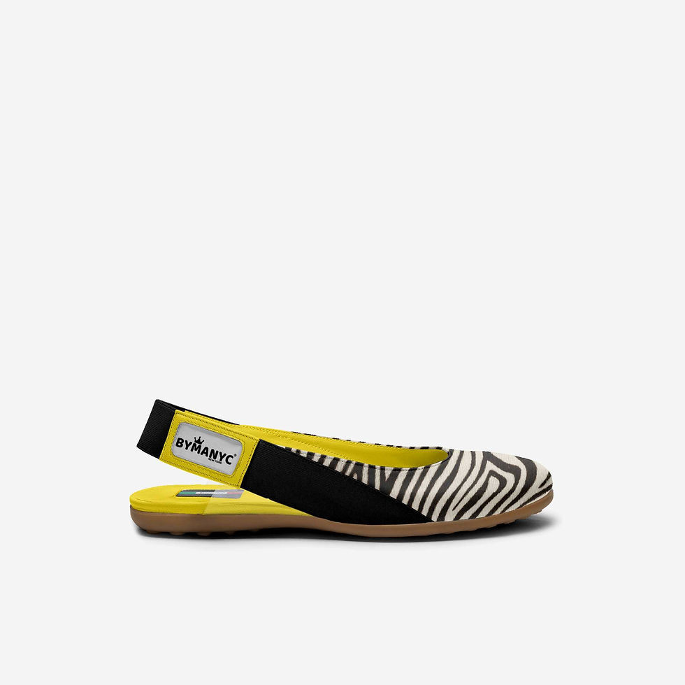 Thumbnail: Kids' Vegan Luxury Ballerinas GREENWICH BYMANYC ® New York