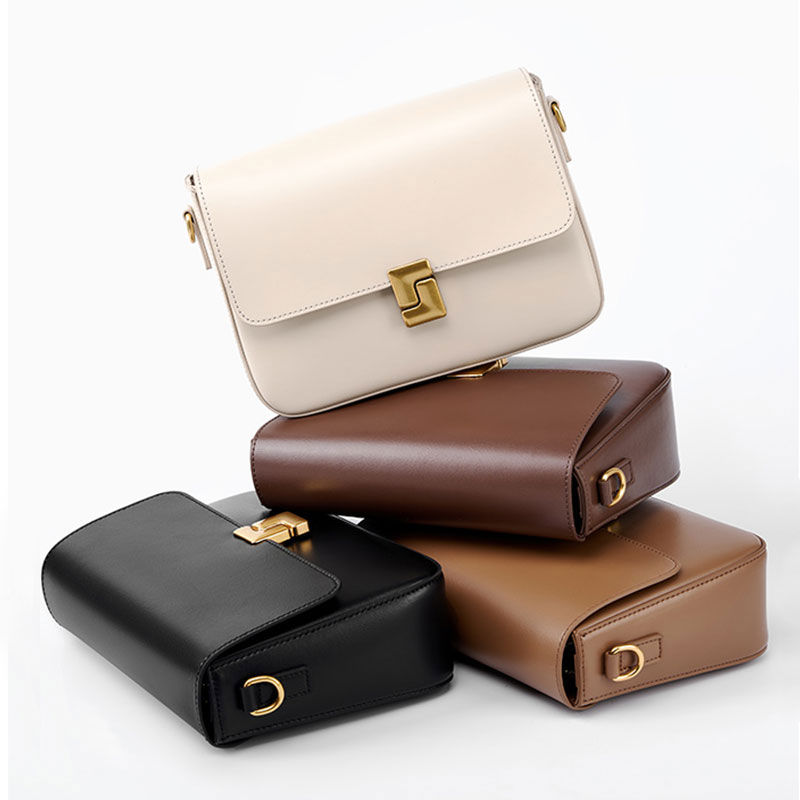 Thumbnail: 100% Genuine Leather Women's Shoulder Bag High Quality Luxury Designer Crossbody