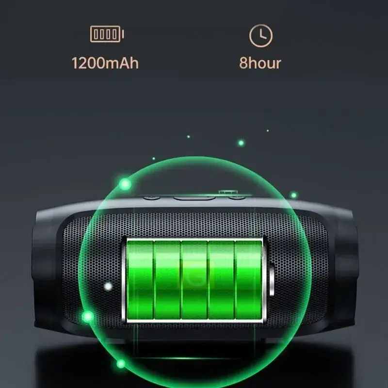 Thumbnail: Portable Subwoofer Bluetooth Speakers Outdoor Stereo Surround Waterproof