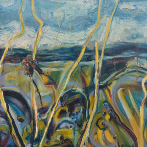 Bracken stems in September