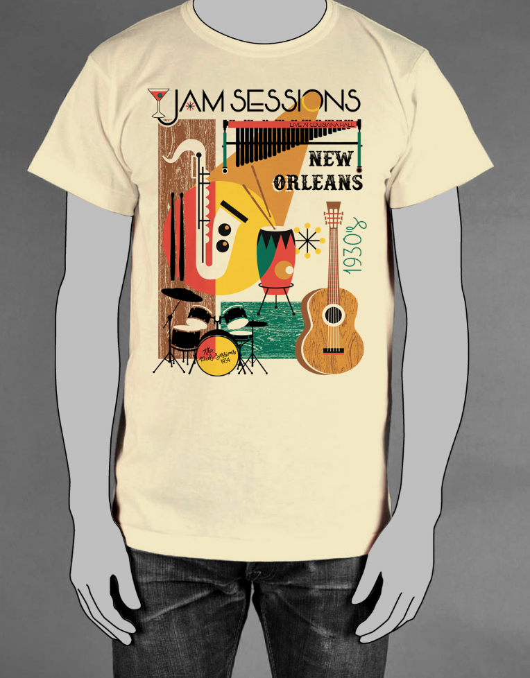 Estampa Jam Sessions