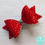 Thumbnail: Set of 3 Red Paris Glitter Bows