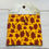 Thumbnail: Period Pouch - Sanitary Pad Purse - Autumn Leaves Pattern - Brown Orange