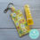 Thumbnail: Lip Balm Holder Keyring PLUS Lip Balm - Yellow Floral Pattern