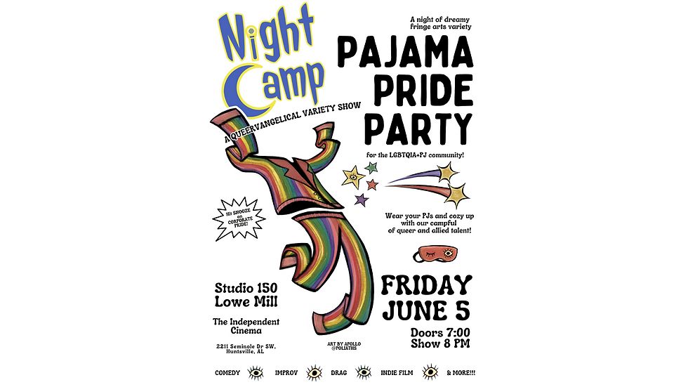 Night Camp - Pajama Pride Party!