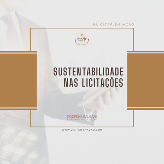 Sustentabilidade nas Licitações