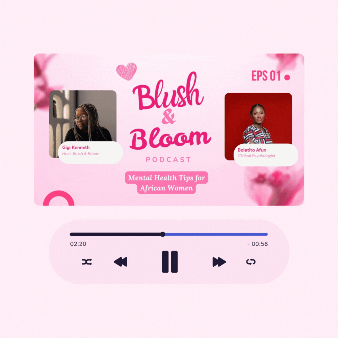 Navy Blue Illustrative Music Instagram Post.gif