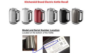 KitchenAid Kettle Product Recall