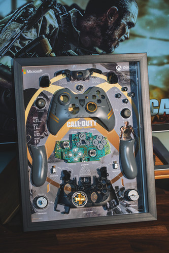 Disassembled XBox Call of Duty: Advanced Warfare Frame Art, Limited ...