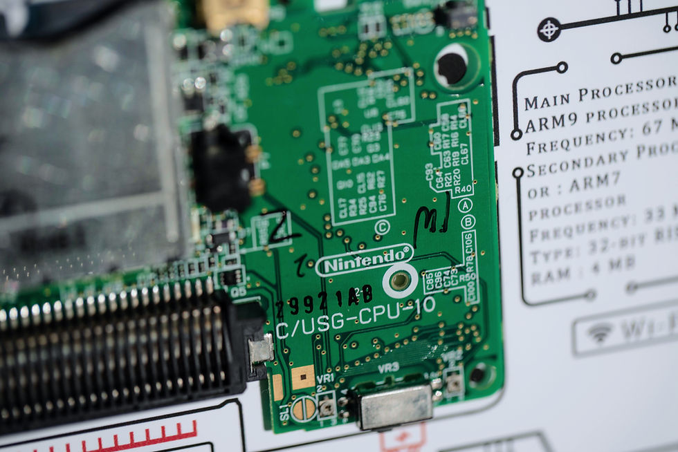 Thumbnail: Disassembled Frame Art of DS Lite