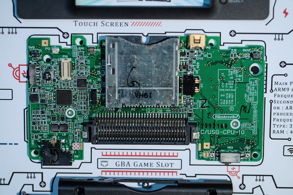 Thumbnail: Disassembled Frame Art of DS Lite